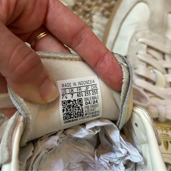 Adidas Sambas white and brown - rare color! - Picture 2 of 6